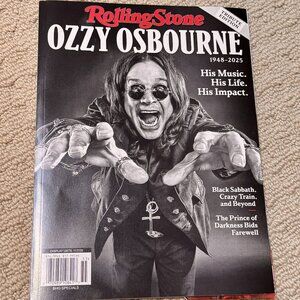 Ozzy Osbourne Rolling Stone Magazine Tribute Edition